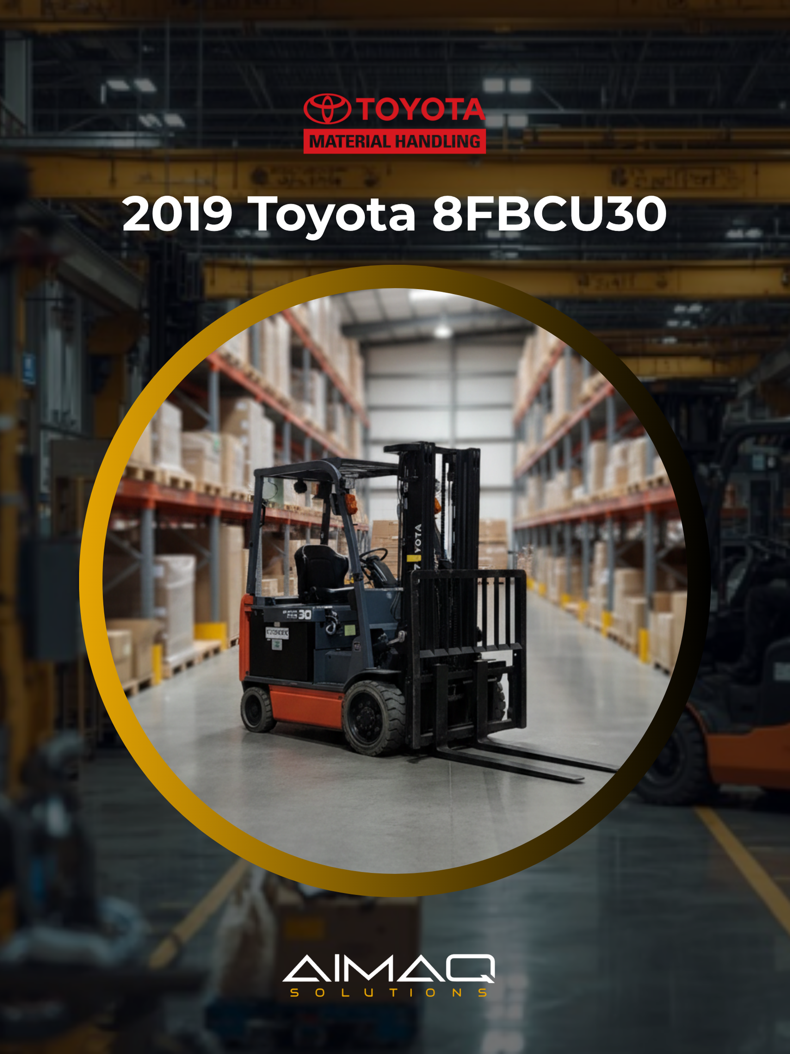 Toyota 8FBCU30 en renta