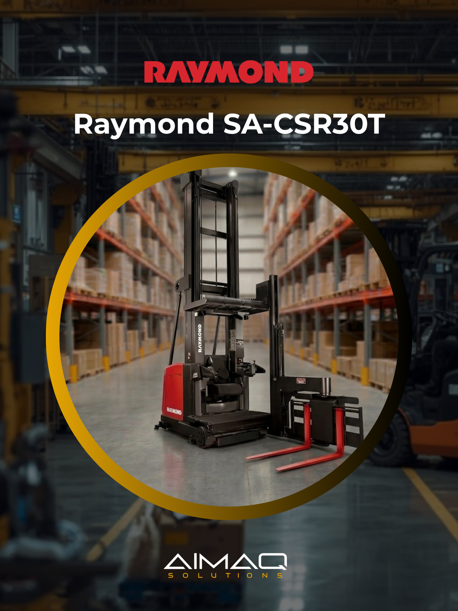 Raymond SA-CSR30T Swing Reach en renta en CDMX y Estado de México